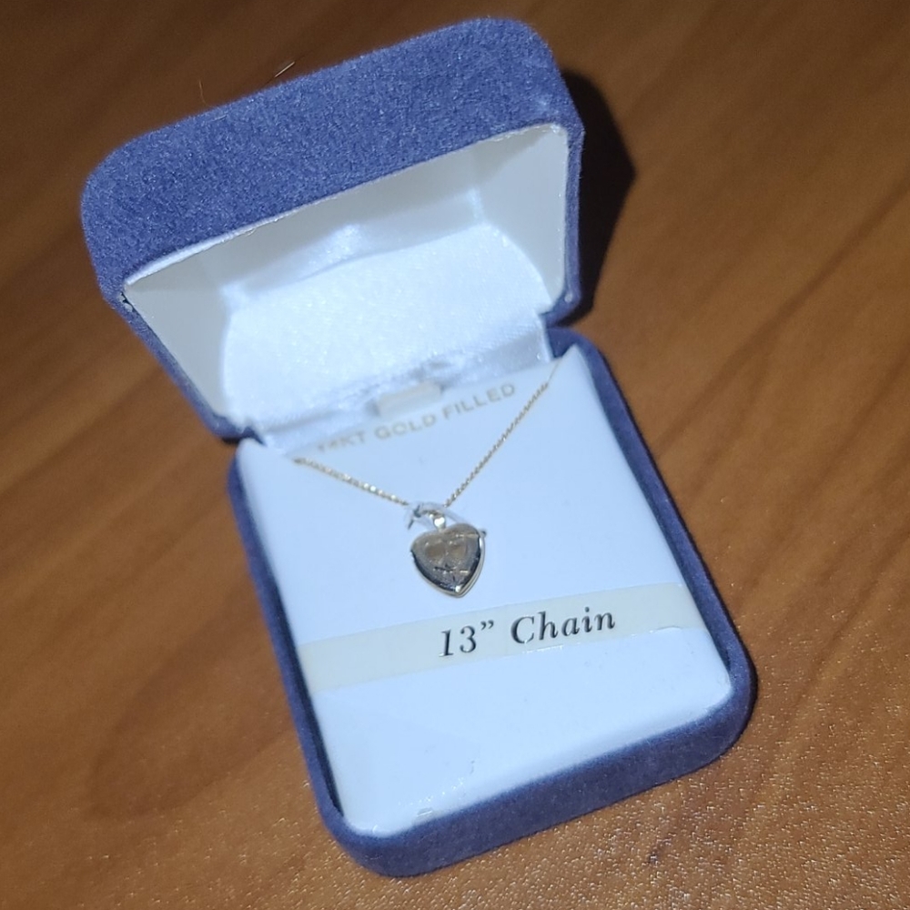 14KT Gold Filled baby locket.